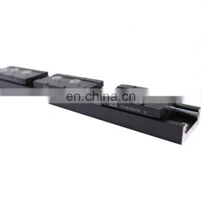 Black Coating Treatment Internal Dual Shaft SGR10N Aluminum Linear Rail With SGB10UU-4 Linear Bearing photo-5