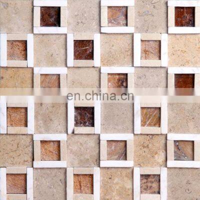 CE Certificate Travertine Mosaic Tile Borders photo-4