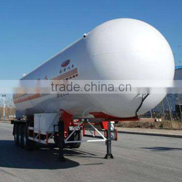 Tri-axle tank semi trailer for LPG