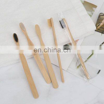 Wholesale Price Customized 100% Natural Organic Biodegradable Ecological Bamboo Toothbrush photo-3