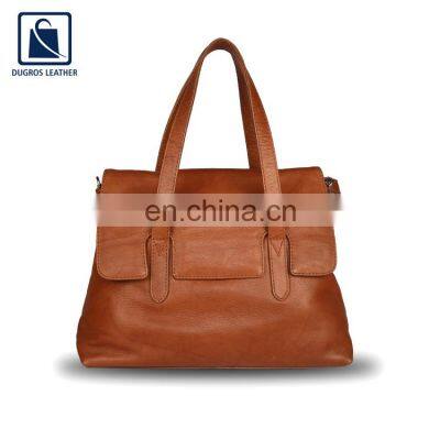 Eye Catching Look Fashionable Small Genuine Leather Women Handbag