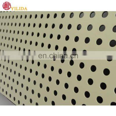 Decorative Screen Metal Aluminum Perforated Metal Panel Fireproof Ceiling