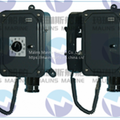 NHE ODS5372-1H I.S. Battry less Tel Wall type 12 Station with Receptacle for Headset telephone