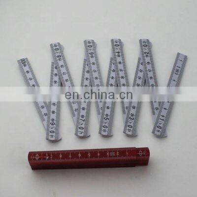 Promotional Customized 2 Meter Plastic Foldable Flexible Scale Folding Rulers