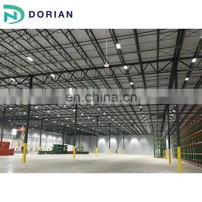 Industrial Steel Flat Truss Design Prefabricated Steel Construction Warehouse