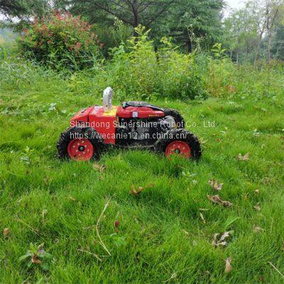 Wireless remote control lawn mower with best price in China