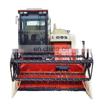 Mini rice combine harvester  K-BOS 4LZ-4.0Z whole-feed/full-feed rice combine harvester