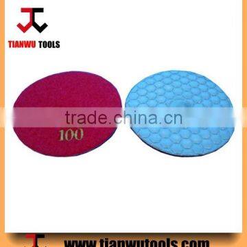 100# middlel size soft type marble polishing pads