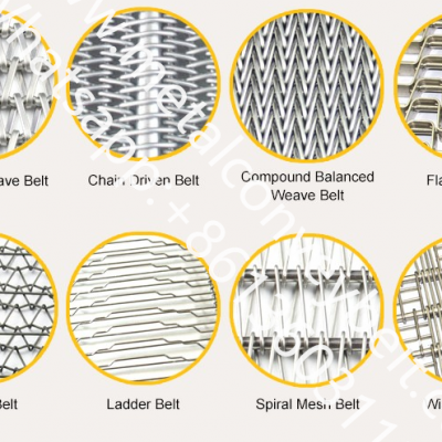 freezing temperature (frozen food conveying) applications conveying machine belt