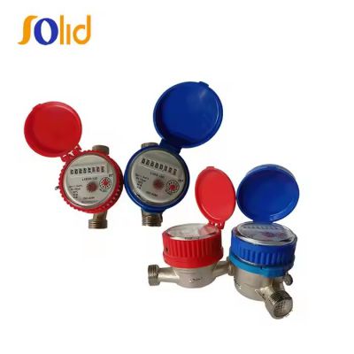 Manufacturer Brass Single Jet Type Water Meter