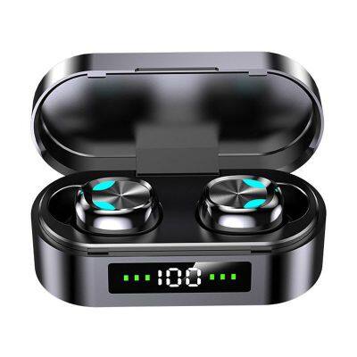 Mini Earbuds S10 Tws Bt 5.1 In-ear Wireless Headphones Digital Display Colorful Light Touch HiFi Stereo HD Call Earphones