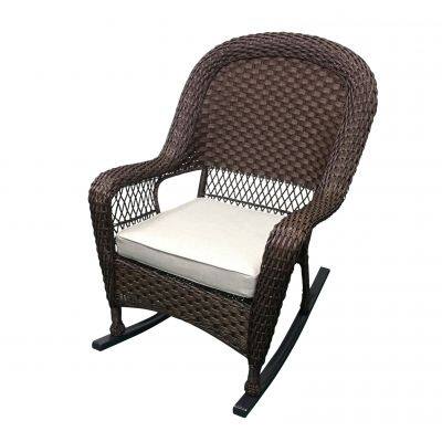 Jeco Patio Stackable Rocking Chair Rocker Runner Garden Rocker photo-4