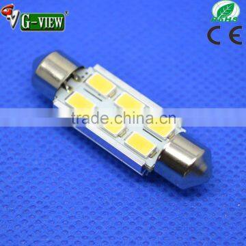 12v car led light bulb, Festoon 36mm 6smd 5630 canbus led light bulb