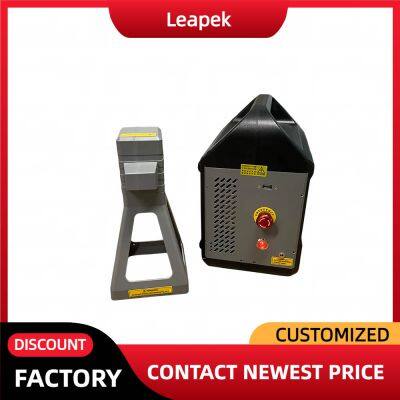 Handheld Laser Portable Fiber Laser Marking Machine 20W/30W/50W Logo Printing for Metal Cardboard Battery Optional photo-3