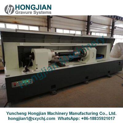 HJ Laser Engraving Machine for Gravure Cylinder Embossing Cylinder