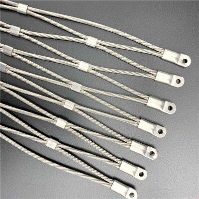 Custom Sized 316 Stainless Steel Flexible Wire Mesh Netting for Industrial Fencing