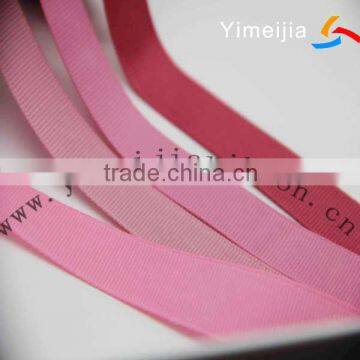 20mm 3/4 inch pink wrapping polyester grosgrain ribbon