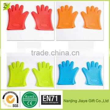 High Quality Custom Silicon BBQ Glove With Dot