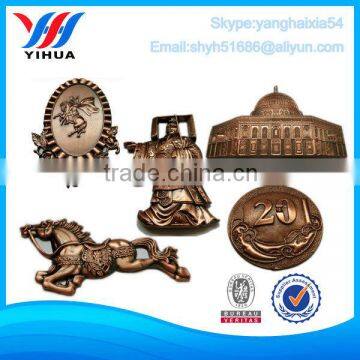 ancient brass/bronze plating nameplate,brass plate