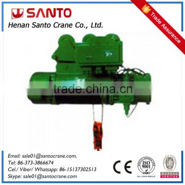 High Quality CD1 Model electric hoist used with Electric Trolley