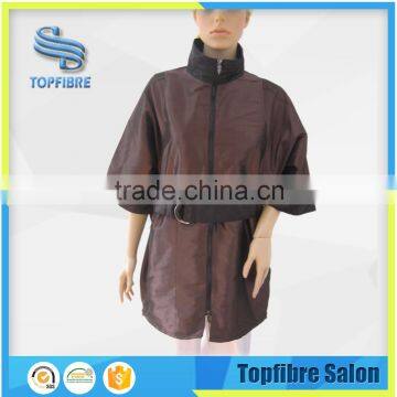 B10232 Nylon/Polyester Brown Barber Jacket