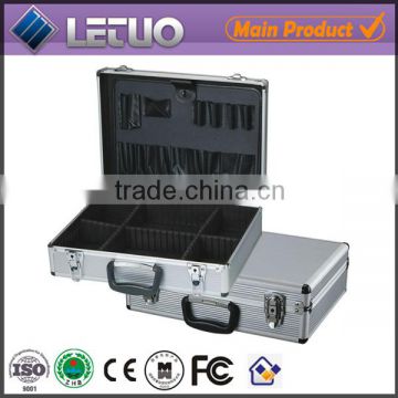 equipment instrument case aluminum carrying case hairdresser tool case mini gift tin tool box