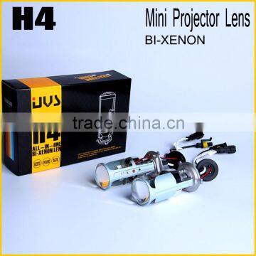 2016 Hot sale 12V H4 Xenon Projector Lens 35W HID Xenon Lamp Car Hid Projector Lens Headlight For Universal Car