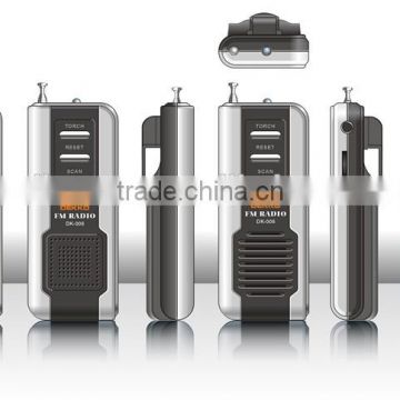 Batteries Power Supply Handheld Type Portable Radio with low price with fm frequency