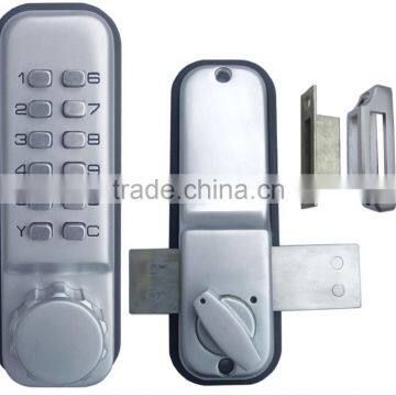 OSPON Keyless Entry Shabbos Lock for sliding doors Stain nickel import from china OS1158A