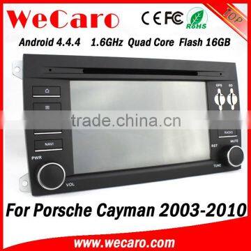 Wecaro WC-PC7014 Android 4.4.4 Car Dvd Player for PORSCHE Cayman 2003 - 2010 With Radio 3G Wifi Playstore photo-3