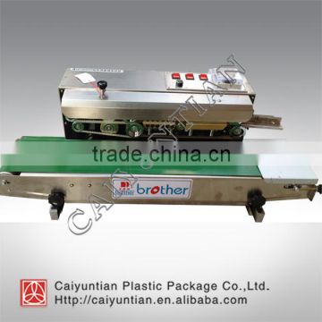 Heat sealing machine for plastic bag/Brother sealer machine