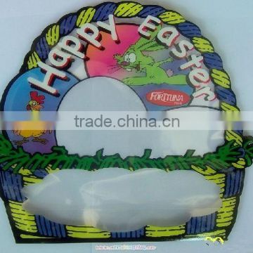 OPP Plastic gift packaging bag for Easter gift,plastic poly bag for toy packaging, translucent easter gift package bag