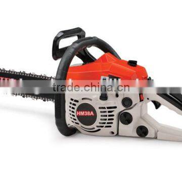 38CC green cutting gasoline chainsaw made in China