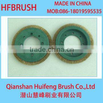 Copper wire polishing circle brush