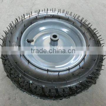 rich rubber rubber wheel 3.00-8 300x8 with plastic bush