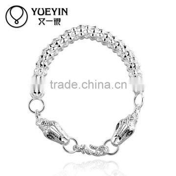 Fashion Different Styles Silver Plating Men Design New Snake Bracelets