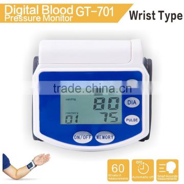 hight quailty wrist digital blood pressure meter supplier ISO13485 CE ROHS