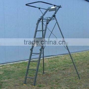 Professional Aluminum hunting tree stand with ladder