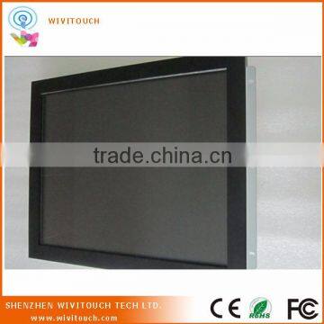 15inch industrial dustproof and waterproof touch screen open frame monitor