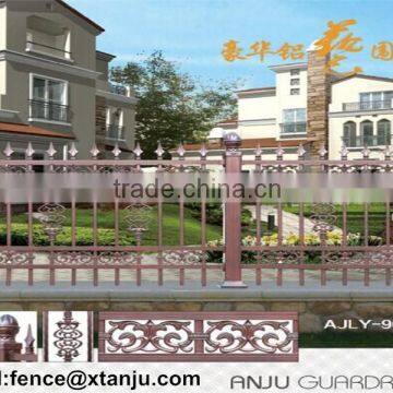 Customized used aluminum gardon fence