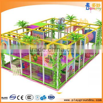 Kids indoor playground for playing adventure euqipment games design