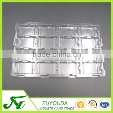 China produce transparent plastic electronic blister box packaging