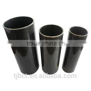 China black round hollow section steel furniture tube