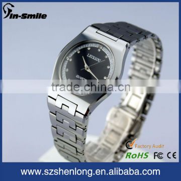 2012 good quality watch,s/s,5ATM,diamond geneva quartz watch water resistant