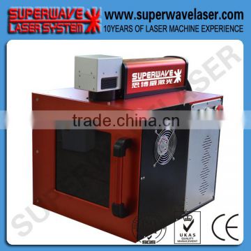 Hot New Enclosed Type Desktop Mini Craft Fiber Laser Engraving Cutting Machine for Gold and Silver