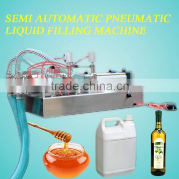 Semi-automatic Double Nozzles Pneumatic Liquid Filling Machine /filler