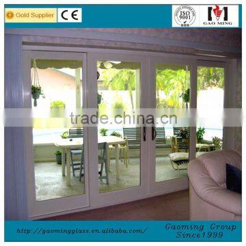 PVC frame sliding glass door price