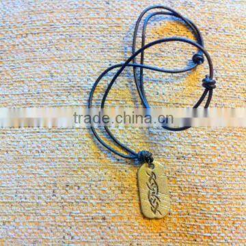 Genuine Leather Jewelry Necklace