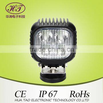 Hotselling led work light high intensity trending now square 10w*4led 40W worklights 10-30V DC auto led bulb