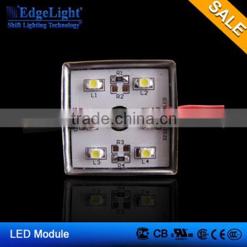 Edgelight 110LM 5050 SMD 5LEDs LED Module warm white Waterproof Light Advertising lamp DC 12V Wholesale